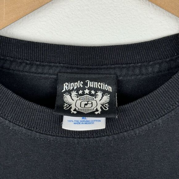 TERMINATOR SALVATION Shirt Men XL Black Short Sleeve Movie Promo Ripple Junction - Picture 3 of 5